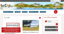Desktop Screenshot of lecellier.fr